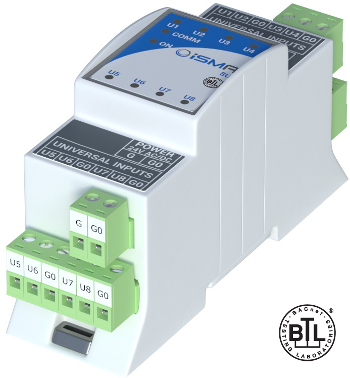 ISMA-B-8U MINI IO Mit 8UI | Alvasys Automation Ag